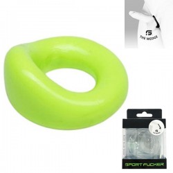 Sport Fucker The Wedge Neon Green cockring estensibile