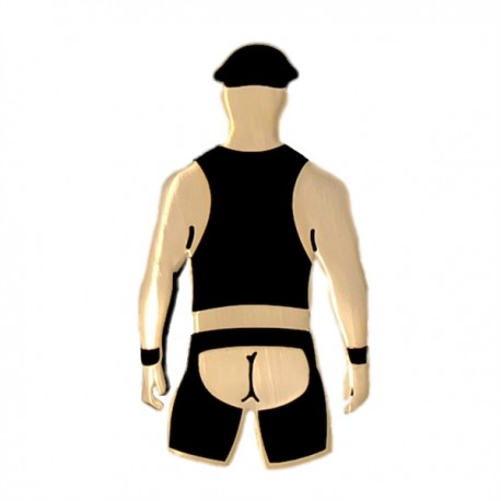 Master of the House Pin Chaps spilla identificativa