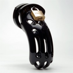 CB-X The Curve Chastity Cage Black gabbia XL di castità per il pene