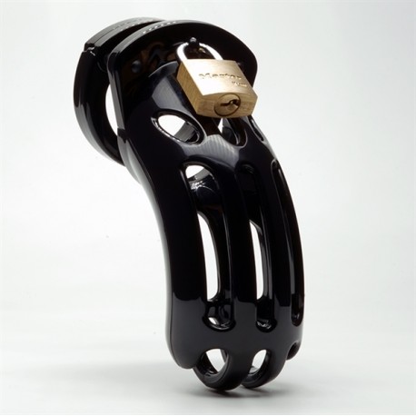 CB-X The Curve Chastity Cage Black gabbia XL di castità per il pene