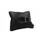 Mister B Sling Pillow Black Red cuscino per sling in pelle con bordino rosso 