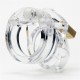 CB X Mr Mini Chastity Cage Clear gabbia di castità per il pene