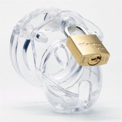 CB X Mr Mini Chastity Cage Clear gabbia di castità per il pene