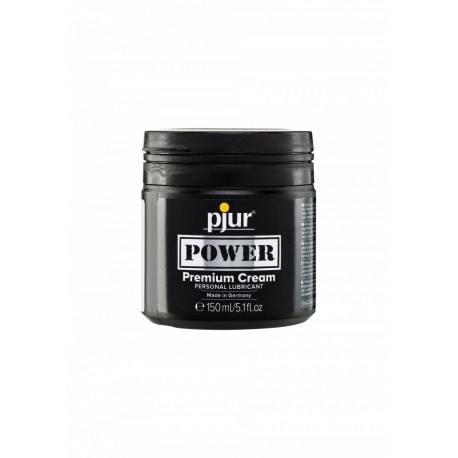 Pjur Power Cream 150 ml. lubrificante crema gel intimo base di silicone﻿