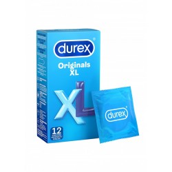 DUREX Originals XL 12 pz. profilattici preservativi 57 mm. extralarge