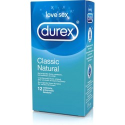 DUREX Natural 12 pz. profilattici preservativi naturali