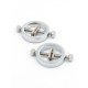 Mister B Nipple Crusher Tit Clamps coppia di morsetti tortura capezzoli tit toys