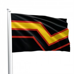 Rubber Pride Fetish Flag 90 x 150 cm bandiera rubber pride fetish
