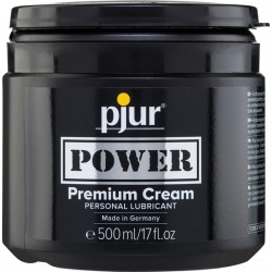Pjur Power Cream 500 gr. lubrificante crema intimo base di silicone﻿ barattolo da 500 gr.
