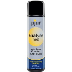 Pjur analyse me! Moisturising 100 ml. Anal Glide lubrificante a base d'acqua con acido ialuronico