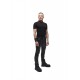 Mister B Polo Black Red maglietta polo con logo Mister B