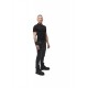Mister B Polo Black Red maglietta polo con logo Mister B