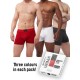 Mister B Urban Vancouver Boxer 3 Pack confezione di 3 boxer calzoncini