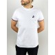 Master of the House T-Shirt Pique Puppy Mask White maglietta