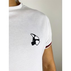 Master of the House T-Shirt Pique Puppy Mask White maglietta