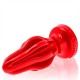 Oxballs AIRHOLE-1 finned buttplug Red plug dilatatore anale