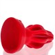 Oxballs AIRHOLE-1 finned buttplug Red plug dilatatore anale