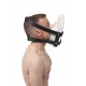Mister B Leather Sneaker Face Harness sniffer con scarpe da ginnastica