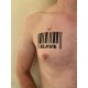 Mister B Temporary Tattoo Slave tatuaggio temporaneo