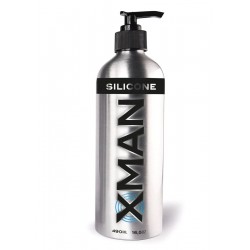 X Man Silicone Lubricant 490 ml. lubrificante intimo a base di silicon﻿e
