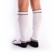 BRUTUS FXXX Party Socks w. Pockets White Black calzettoni "fuck" con piccolo taschino