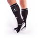 BRUTUS FXXX Party Socks w. Pockets Black White calzettoni "fuck" con piccolo taschino