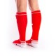 BRUTUS Puppy Party Socks w. Pockets Red White calzettoni con piccolo taschino