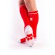 BRUTUS Puppy Party Socks w. Pockets Red White calzettoni con piccolo taschino