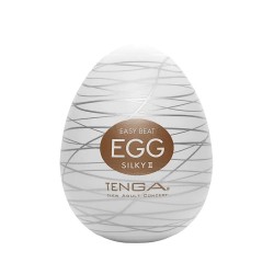 Tenga Egg Silky II (6x) confezione di 6 uova masturbatori ﻿