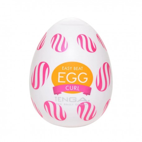 Tenga Egg Wonder Curl (6x) confezione di 6 uova masturbatori ﻿