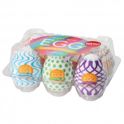 Tenga 6 Eggs Variety Pack Wonder Package (6x) confezione di 6 uova masturbatori ﻿