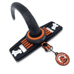 Oxballs Tail Handler Show Tail Orange coda da mostrare in silicone