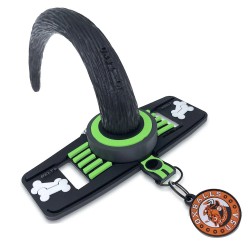 Oxballs Tail Handler Show Tail Green coda da mostrare in silicone
