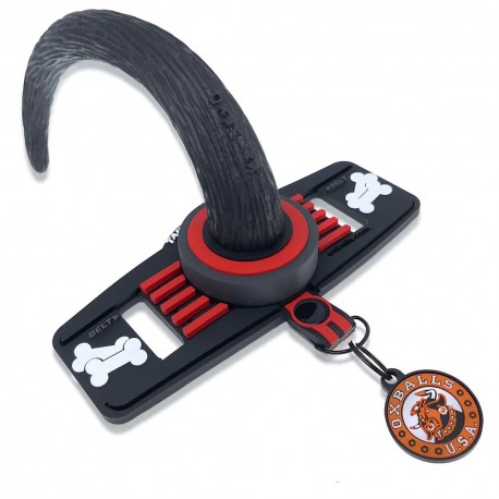 Oxballs Tail Handler Show Tail Red coda da mostrare in silicone