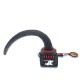 Oxballs Tail Handler Show Tail Red coda da mostrare in silicone