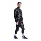 Mister B BEAT Nylon Track Suit Pants Black Black pantaloni tuta