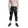 Mister B BEAT Nylon Track Suit Pants Black Black pantaloni tuta nero