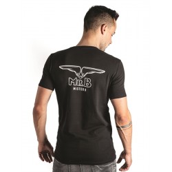 Mister B T-Shirt Black XL cotone nero