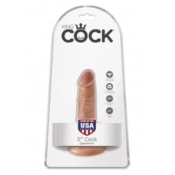 King Cock (5.00 inch) 12.7 cm. Caramel dildo fallo realistico