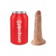 King Cock (5.00 inch) 12.7 cm. Flesh dildo fallo realistico