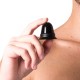665 Super Silicone Nipple Suckers Large Black ventose large per capezzoli in silicone