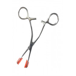 Mister B Hardware Clamp Forceps pinze tortura strizza capezzoli in metallo