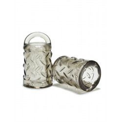 Oxballs GRIPPER Smoke coppia di succhia capezzoli per sviluppare capezzoli in silicone