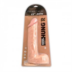 HUNG'R Dildo Gustav Flesh (13.00 inch) 33.00 cm. dildo XXL fallo realistico