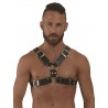 Mister B Y front Harness small leather pelle