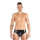 Mister B Rubber Jock Strap Black Blue jockstrap sospensorio rubber gomma