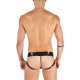 Mister B Rubber Jock Strap Black jockstrap sospensorio rubber gomma