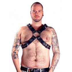 Mister B The Bear Harness top leather pelle con 4 cinghie