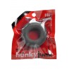 Hunkyjunk Huj Cockring Single Grey cockring in Silicone e TPR