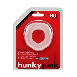 Hunkyjunk Fit Ergo Shaped Cockring Ice cockring ergonomico in Silicone e TPR